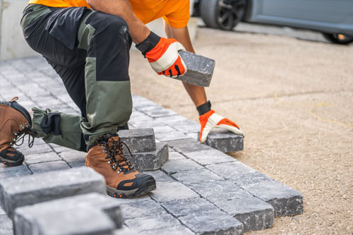 paver walkways and driveways